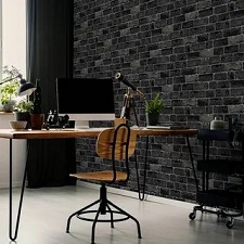 Brick Wallpaper in Office Dubai